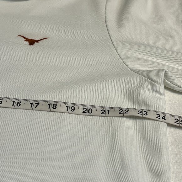 Tommy Bahama Men's Polo Shirt White Short Sleeve Long Horn Size XL - Picture 8 of 9